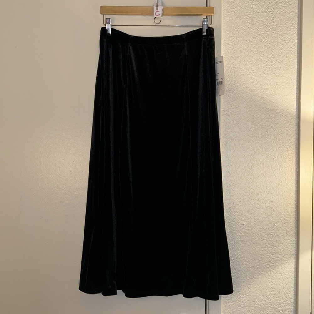 New Velvet Midi Skirt by Elementz Woman